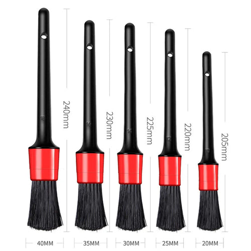 Car Detailing Brush Set (5-Pc)
